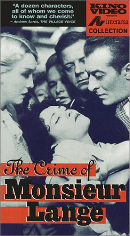 Cover van Crime de Monsieur Lange, Le